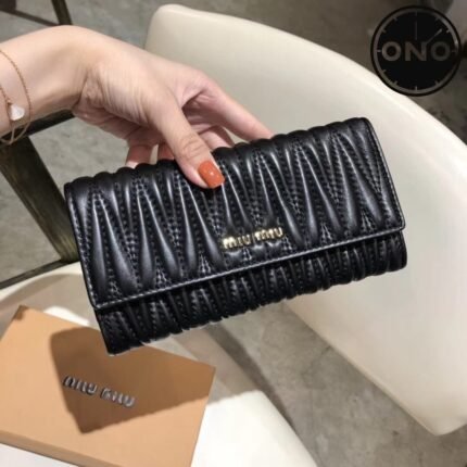 014 ONO miumiu wallet 2025 new arrival top version & factory direct
