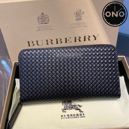 002 ONO burberry wallet 2025 new arrival top version & factory direct