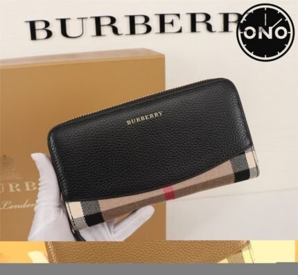 003 ONO burberry wallet 2025 new arrival top version & factory direct